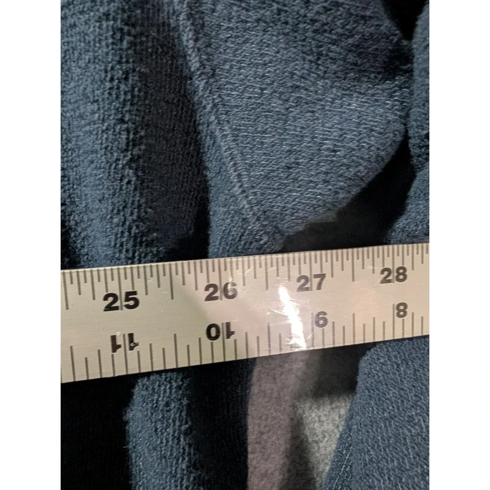 Orvis Quarter Zip Fleece Pullover XXL Blue Outdoor Casual Sweater
